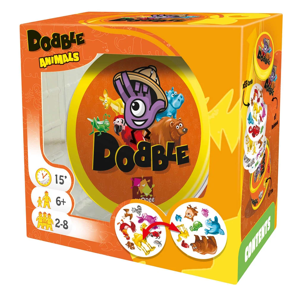 Dobble Card Game - Animals Edition Bild 1