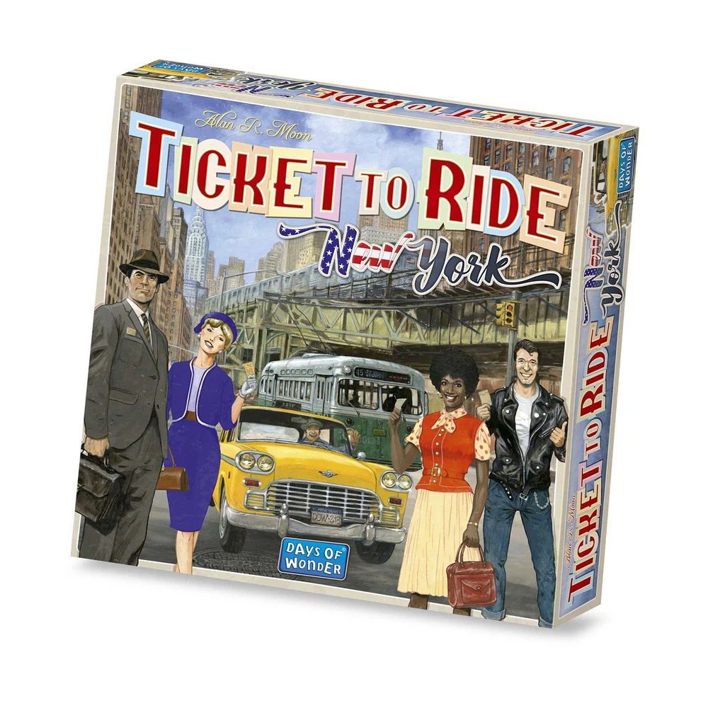 Ticket To Ride Board Game - New York Editon Bild 1
