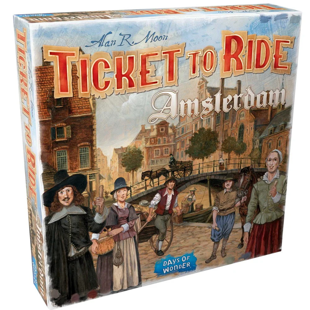 Zug um Zug Brettspiel - Amsterdam Edition Bild 1