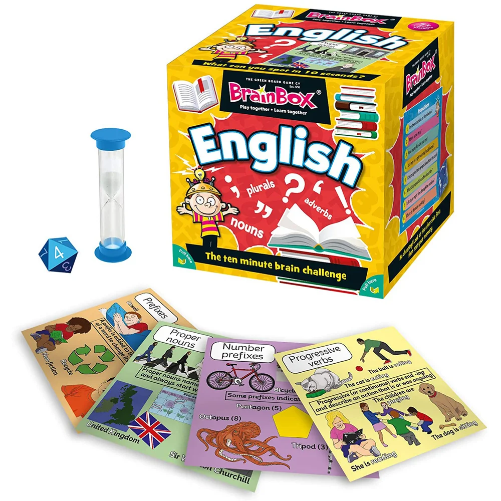 BrainBox Kartenspiel - Englische Ausgabe Refresh (55 Karten) Bild 1