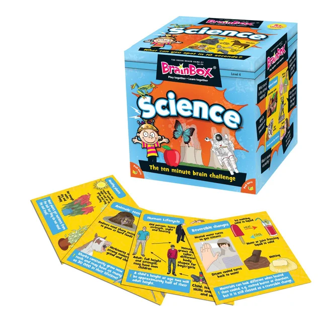 BrainBox Kartenspiel - Science Edition Refresh (55 Karten)