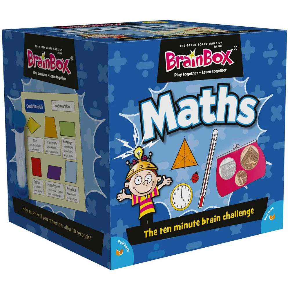 BrainBox Kartenspiel - Mathe Edition Refresh (55 Karten) Bild 1