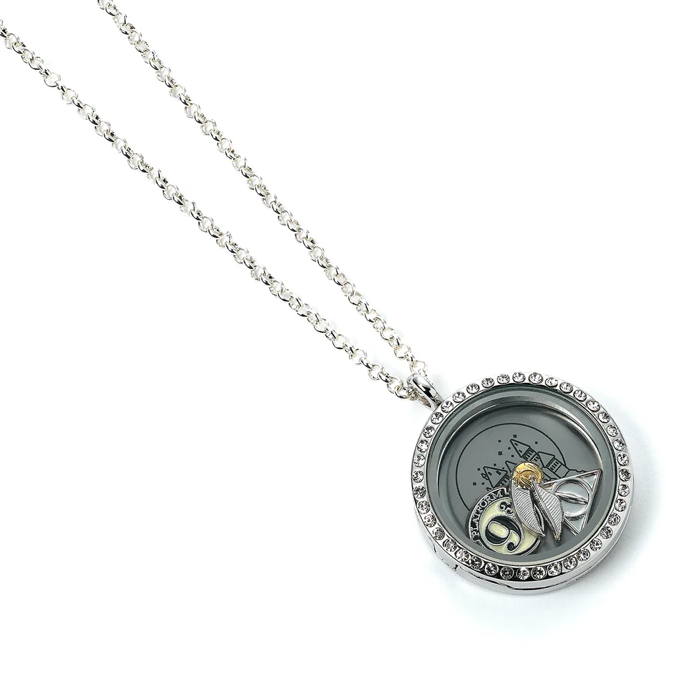 Harry Potter Schwimmender Charme Medaillon Halskette Bild 1