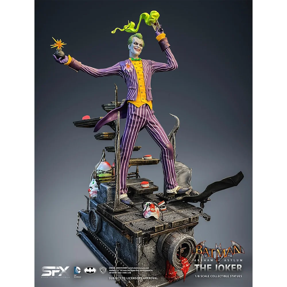 Silver Fox Collectibles Batman Arkham Knight Joker Figur im Maßstab 1:8 Bild 1