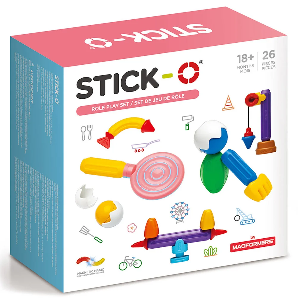 Stick-O - Rollenspiel Magnetisches Spielset (26 Teile) Bild 1