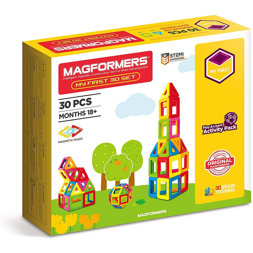 Magformers - Mein erstes Magformers Magnetisches Bau-Set (30 Teile) Bild 1