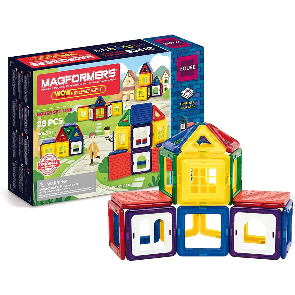 Magformers - WOW House Magnetic Building Set (28pc) Bild 1