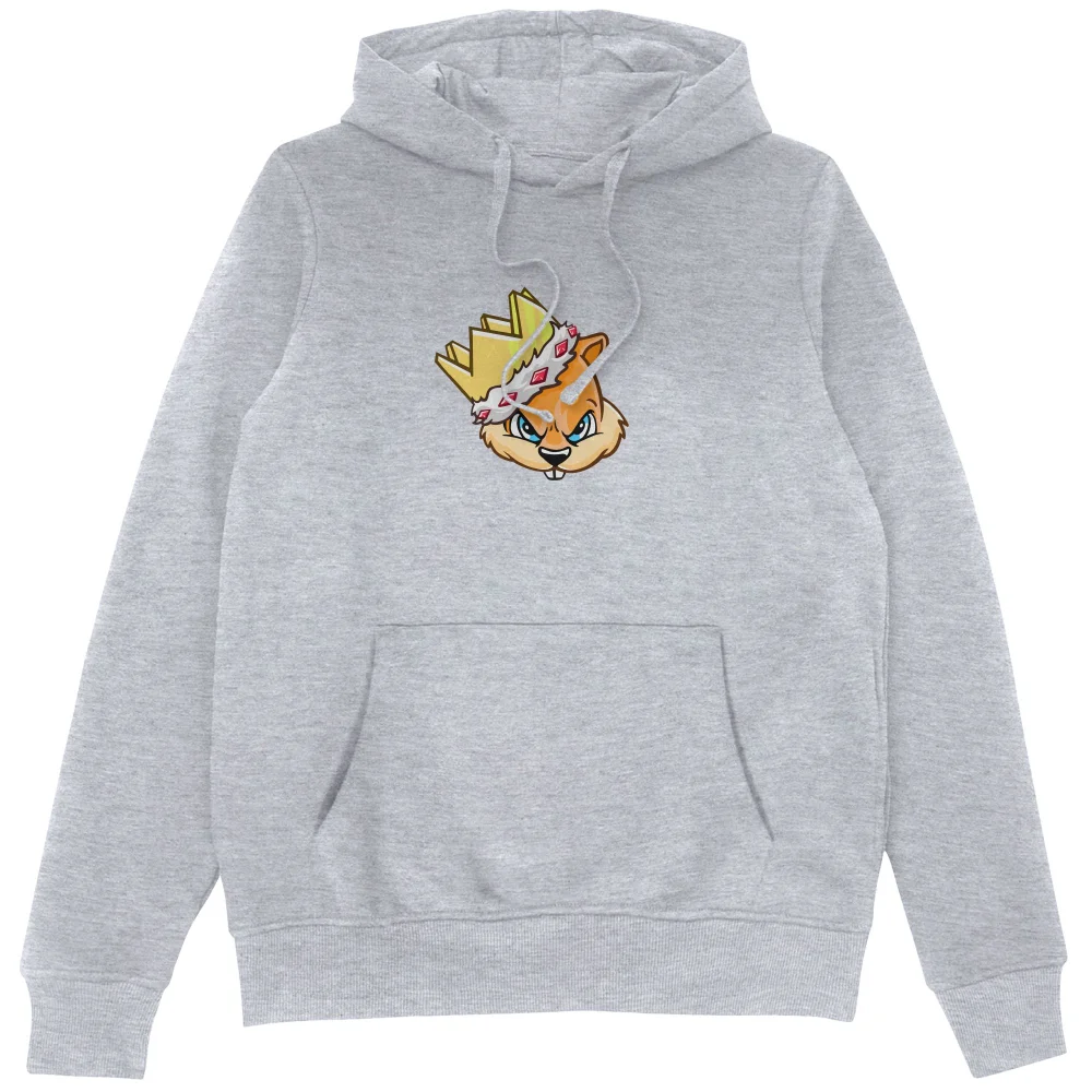 Conker Face Unisex Hoodie - Grey - S - Grau Bild 1