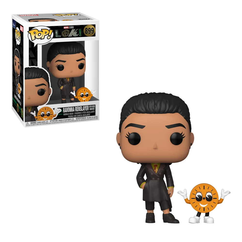 Marvel Loki Ravonna Renslayer with Miss Minutes Funko Pop! Vinyl Bild 1
