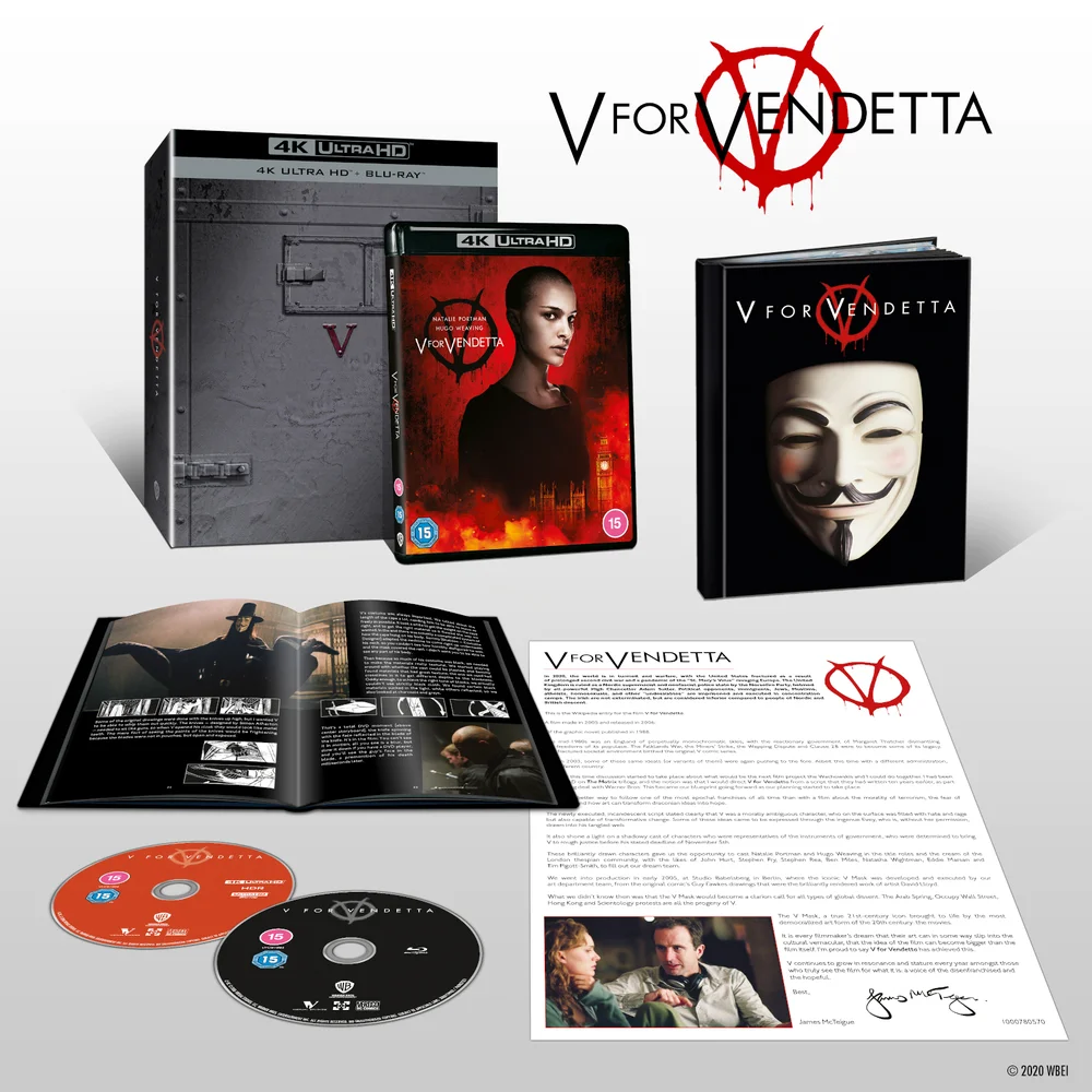 V for Vendetta Ultimate Collector's Edition - 4K Ultra HD Bild 1