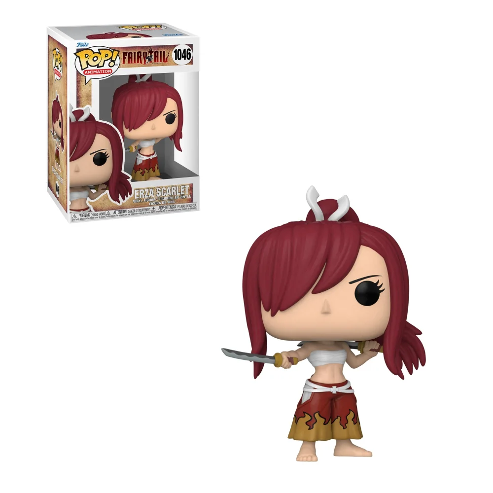 Fairy Tail Erza Scarlet Funko Pop! Vinyl Bild 1