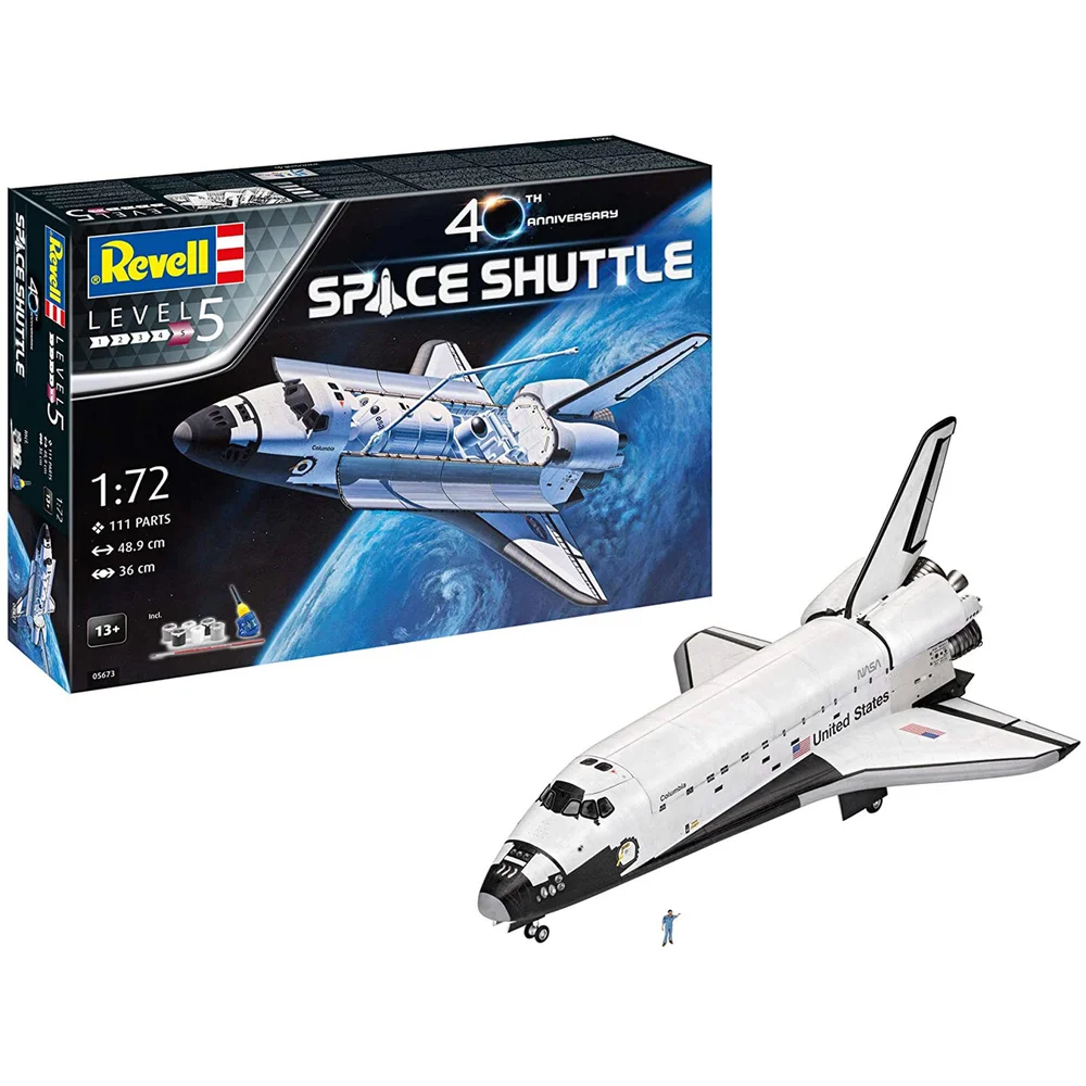 Revell Nasa Space Shuttle 40th Anniversary Gift Set 1:72 Scale Bild 1