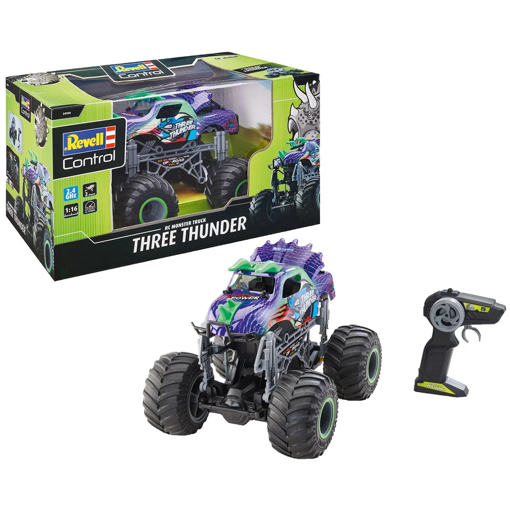RC Dino Monster Truck "THREE THUNDER" Bild 1