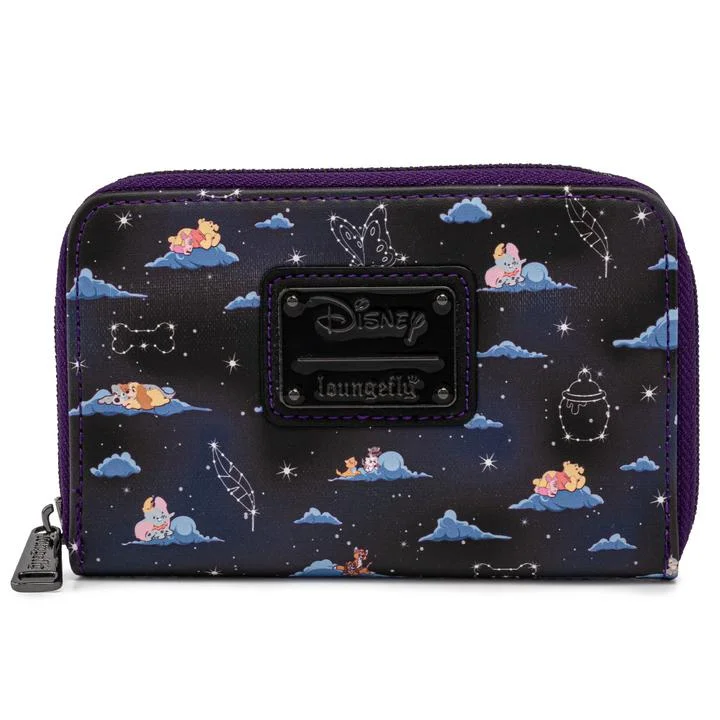 Loungefly Disney Classic Clouds Aop Zip Around Wallet Bild 1