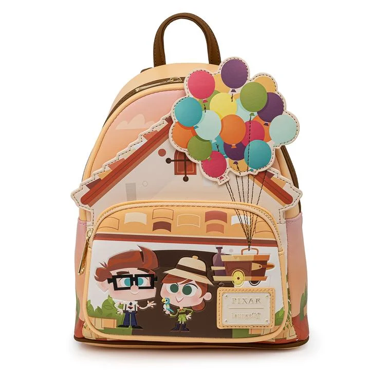 Loungefly Pixar Up Working Buddies Mini Backpack Bild 1