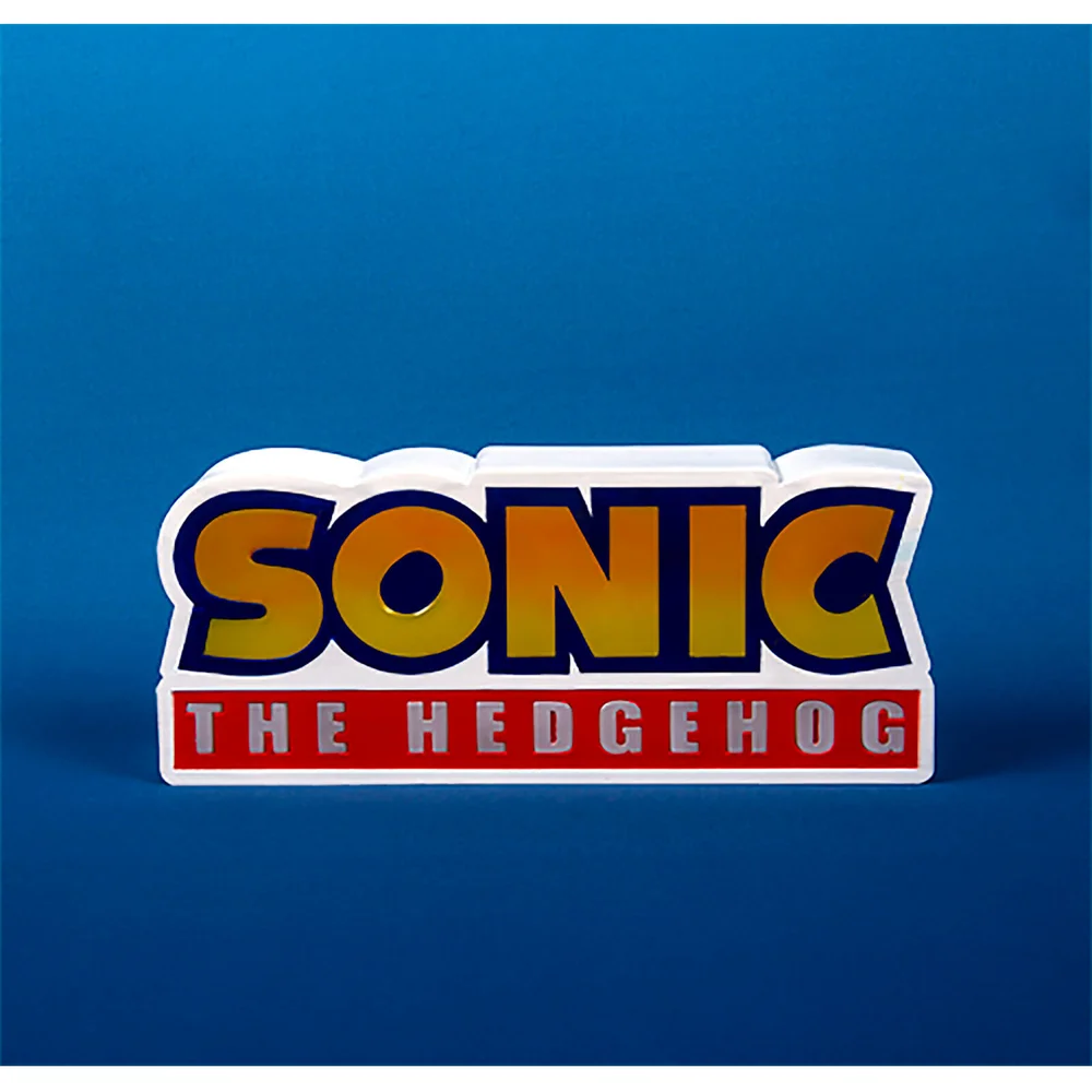 Sonic The Hedgehog Logo Light Bild 1