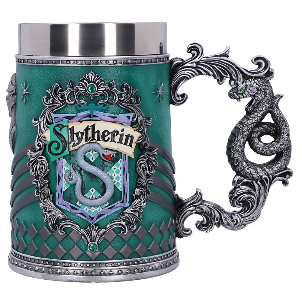 Harry Potter Slytherin Hogwarts House Collectible Tankard Bild 1
