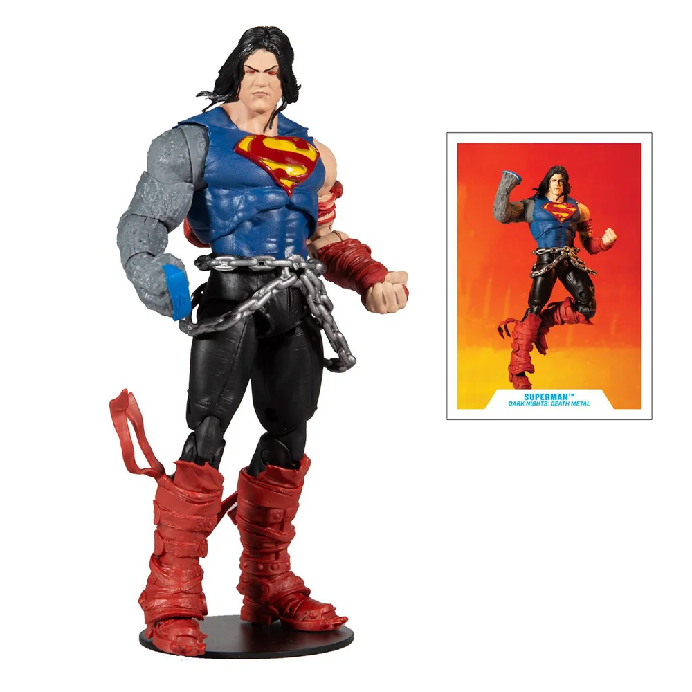McFarlane DC Build-A-Figure Wv4 - Death Metal - Superman Actionfigur Bild 1