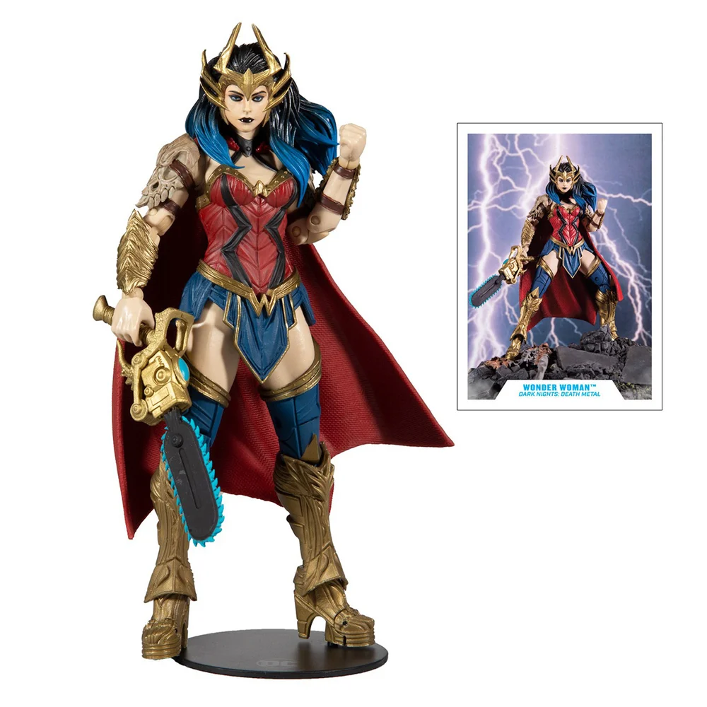 McFarlane DC Build-A-Figure Wv4 - Death Metal - Wonder Woman Actionfigur Bild 1