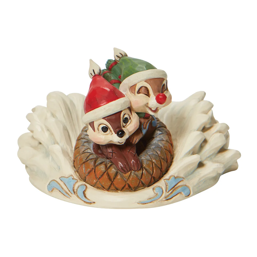 Disney Traditionen Chip und Dale Schlittenfahren Bild 1