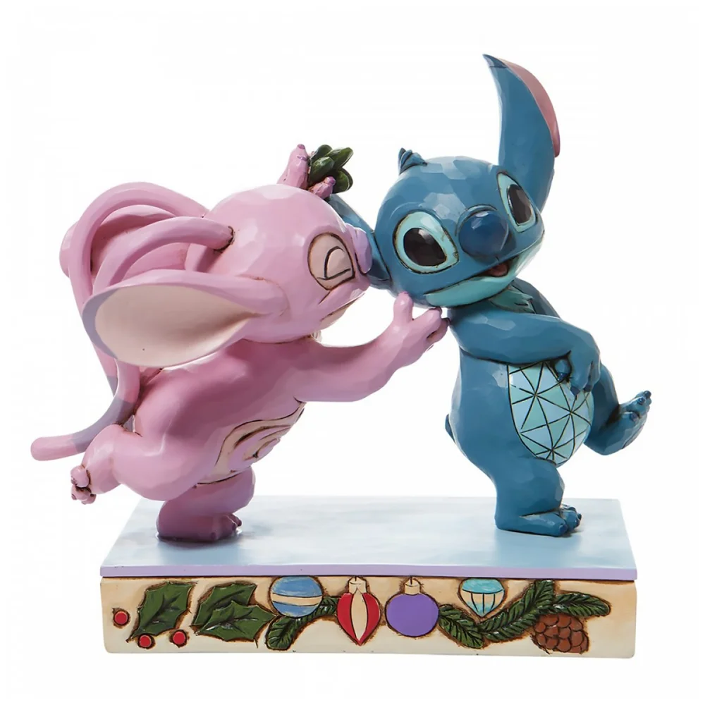 Disney Traditionen Stitch & Engel mit Mistelzweig Bild 1