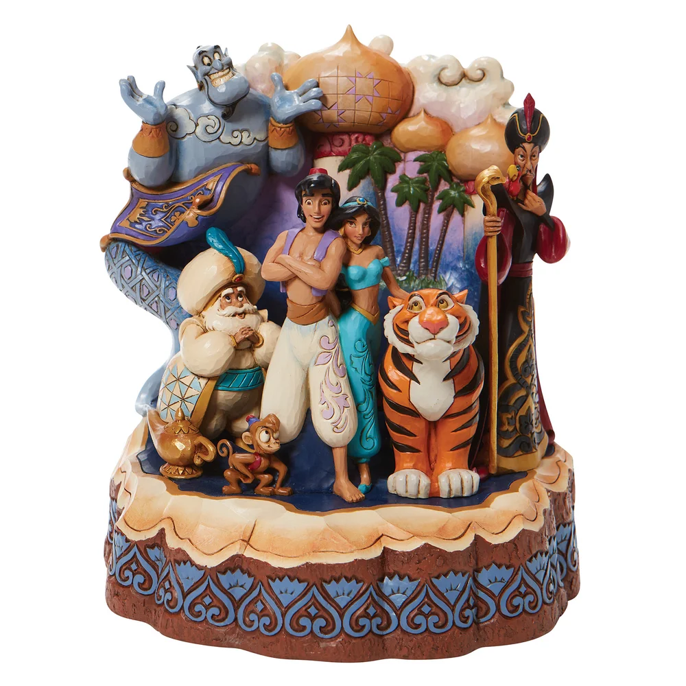Disney Traditionen Aladdin von Herzen geschnitzt Bild 1