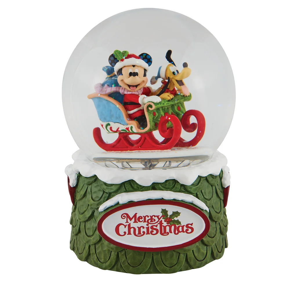 Disney Traditions Mickey & Minnie Waterball Bild 1