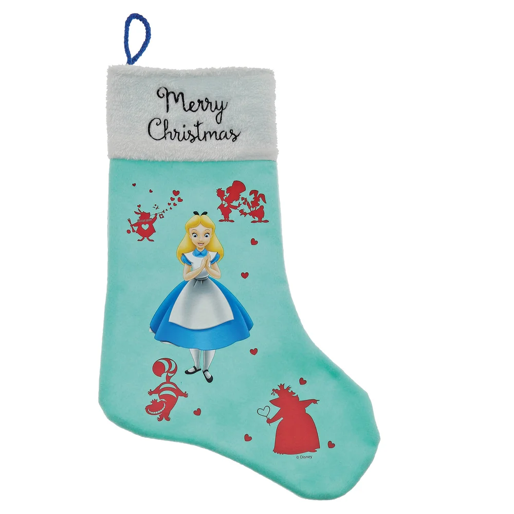 Enchanting Disney Collection Alice In Wonderland Stocking Bild 1