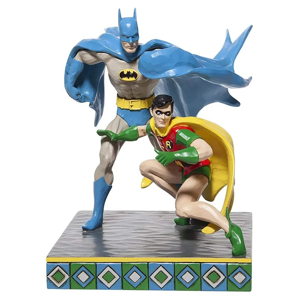 DC Comics By Jim Shore Batman And Robin Figurine Bild 1