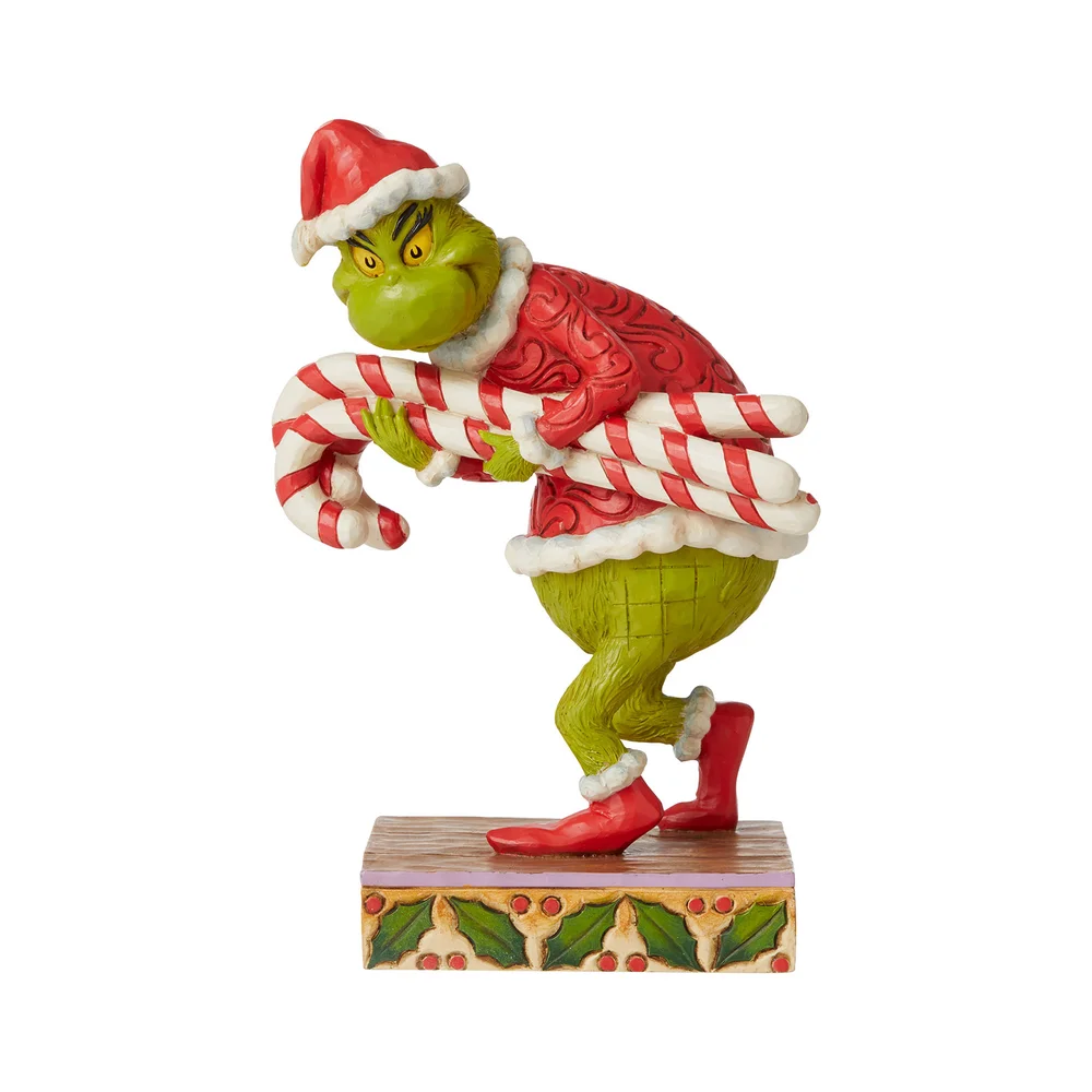 The Grinch By Jim Shore Grinch Stealing Candy Canes Bild 1