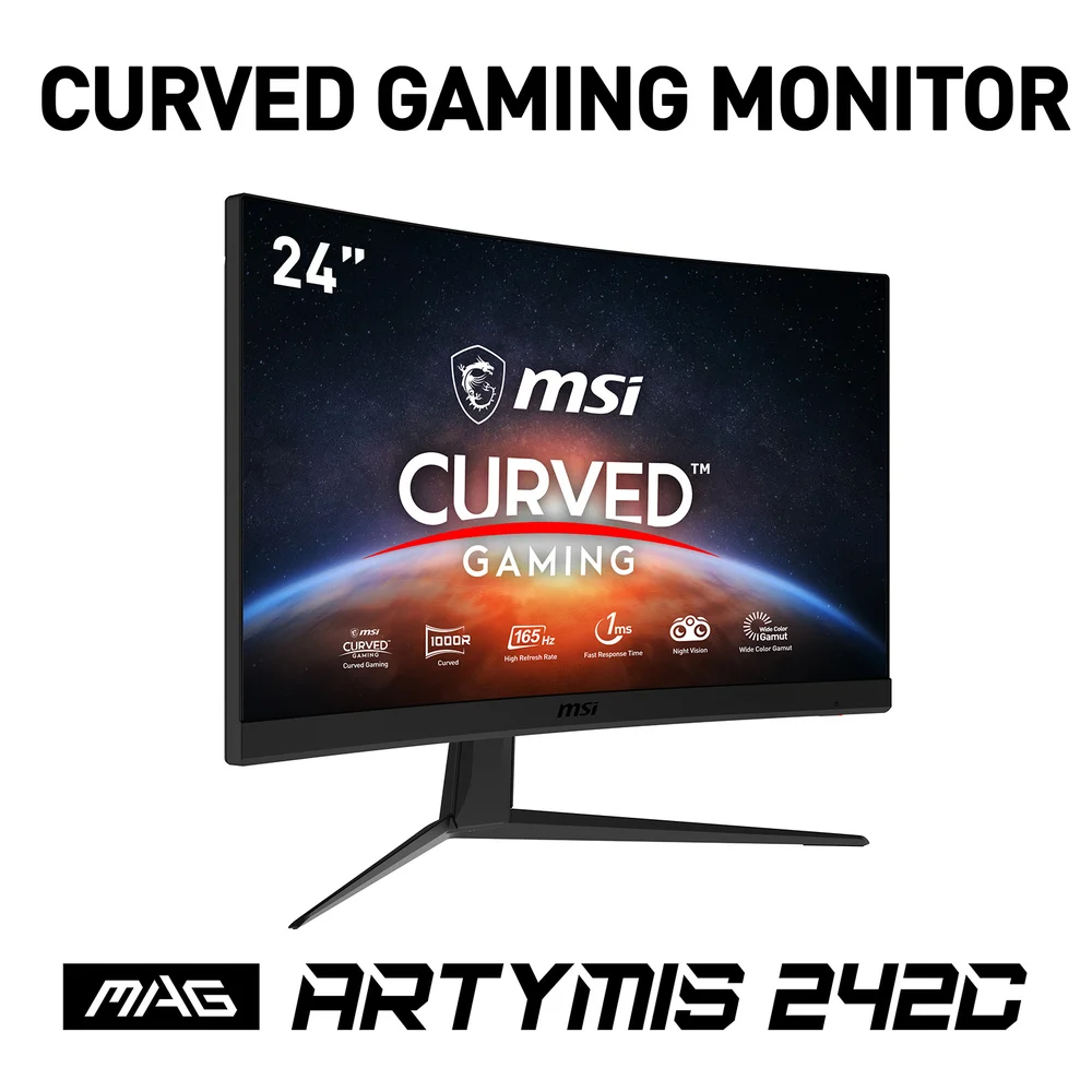 MSI Optix MAG242C 23.6" Curved Gaming Monitor Bild 1
