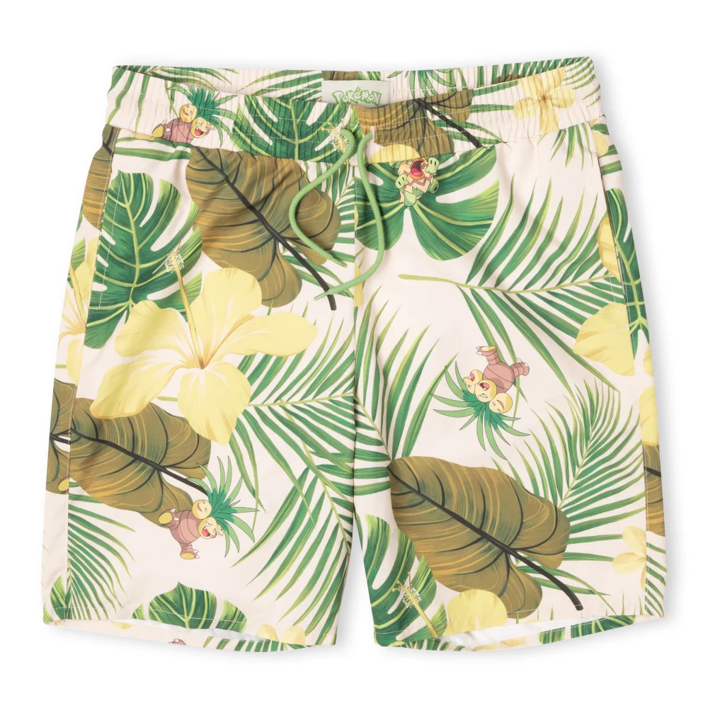 Pokémon Exeggutor Tropical Swim Shorts - Cream - XS Bild 1