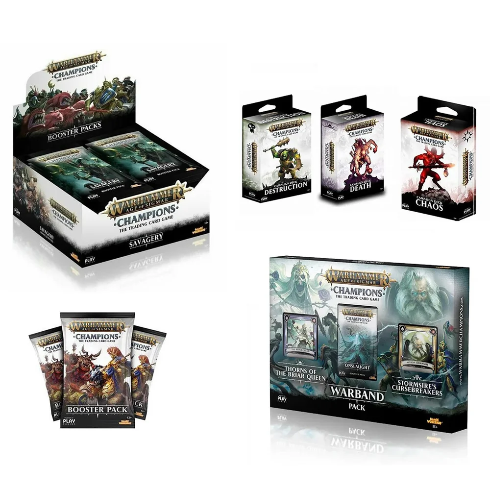 Warhammer Age of Sigmar Deluxe Trading Card Game Mega Bundle Bild 1