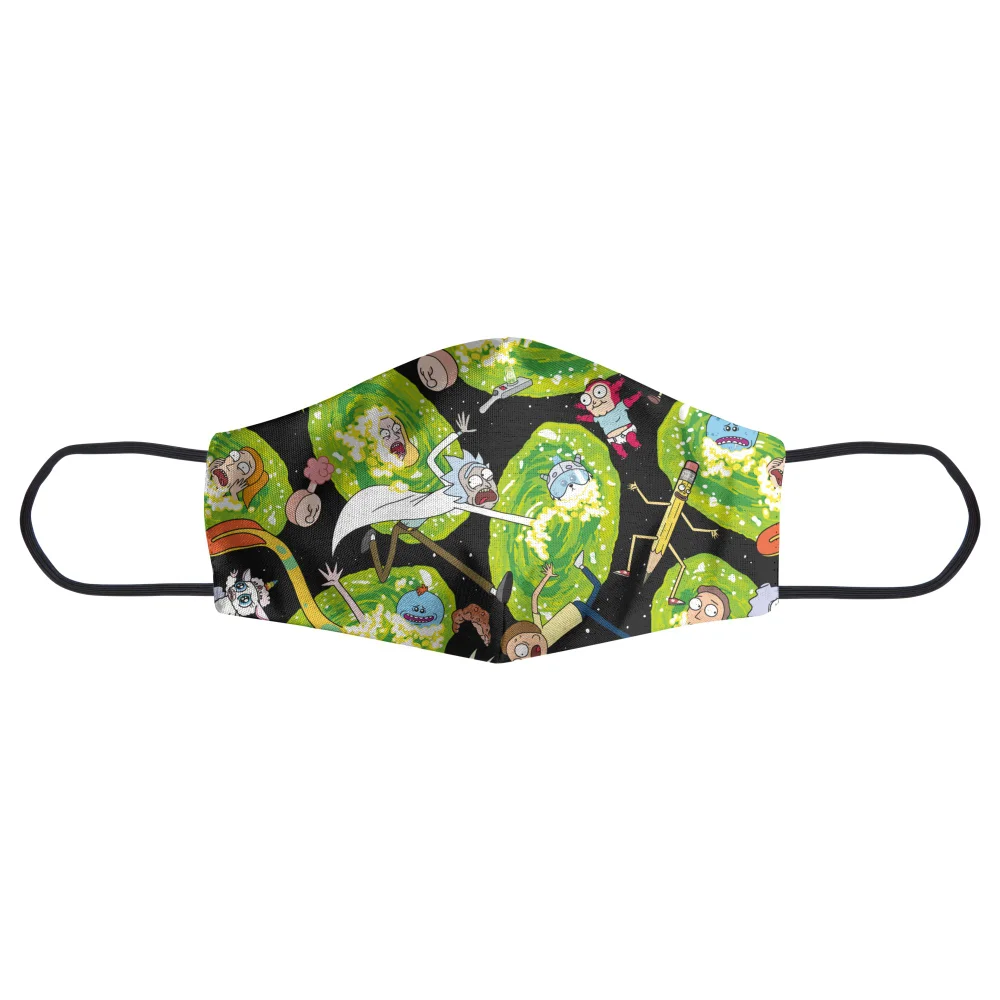 Rick And Morty Portal Face Mask - S Bild 1