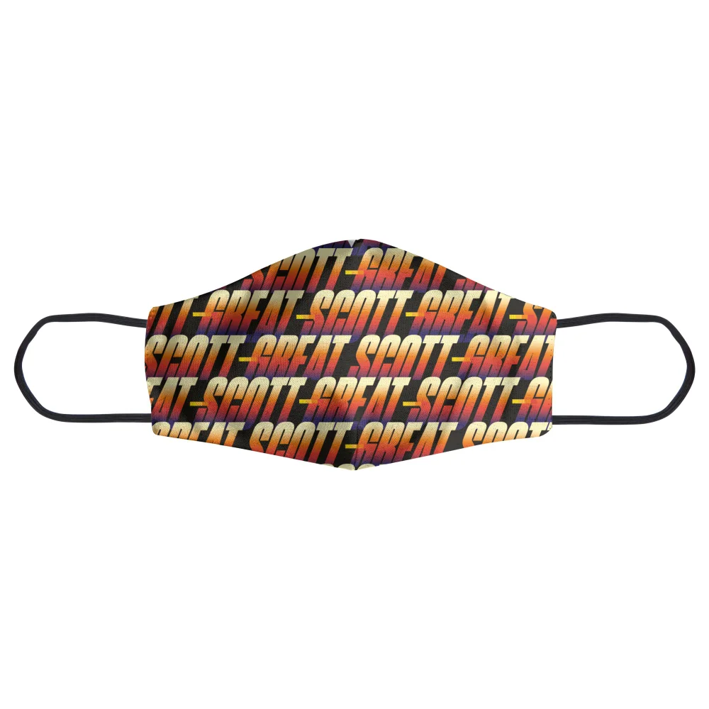 Back to the Future Great Scott! Face Mask - S Bild 1