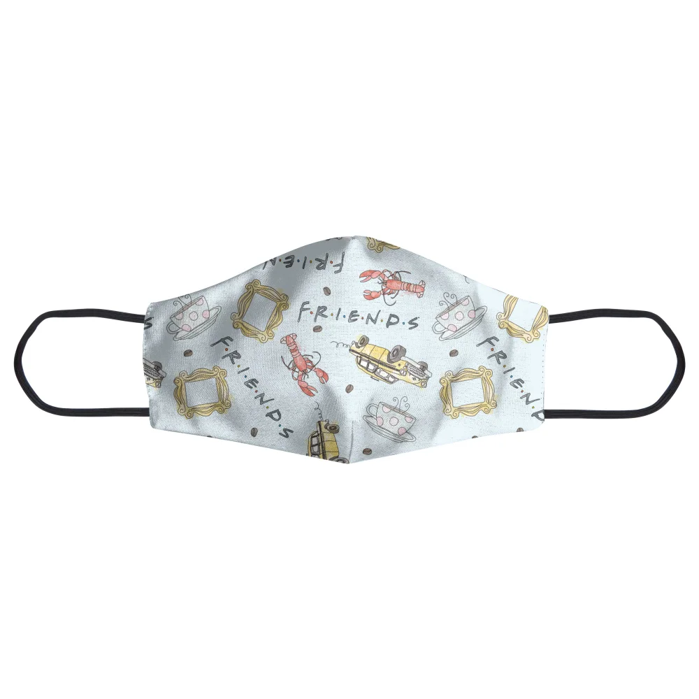 Friends The One With Lockdown Face Mask - S Bild 1