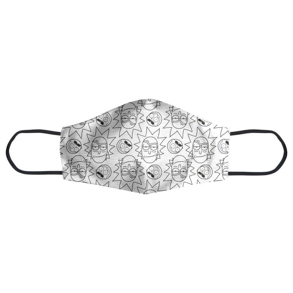 Rick And Morty Face Mask - S Bild 1