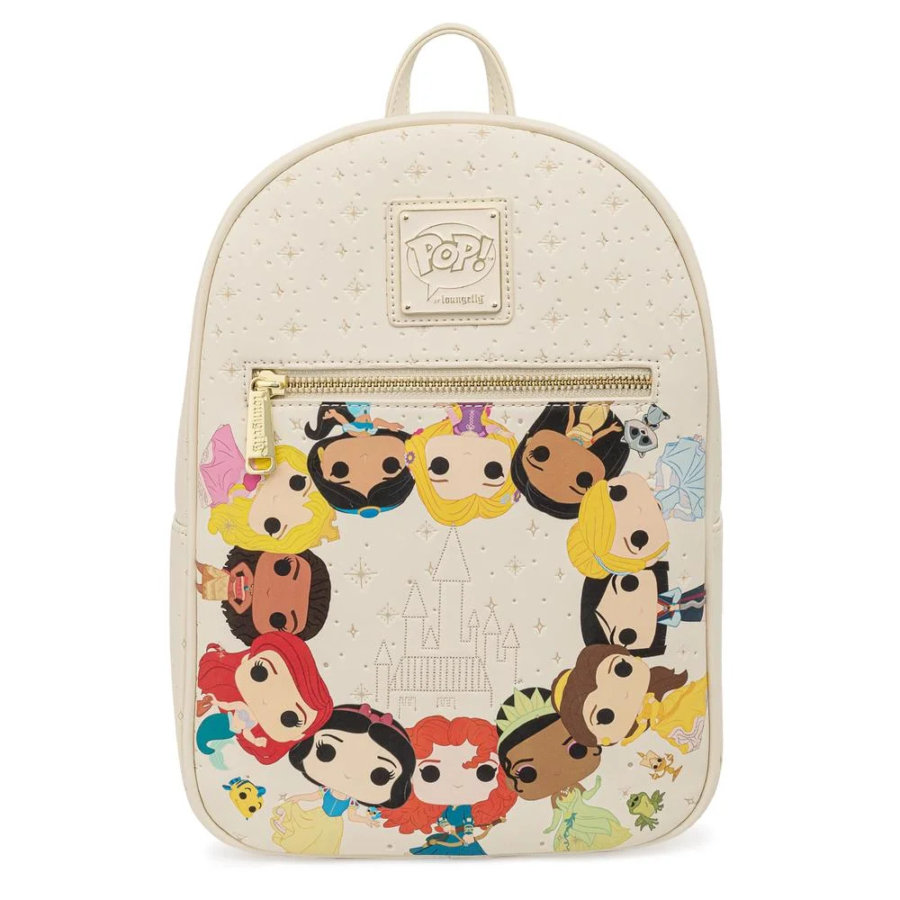 Pop By Loungefly Disney Princess Circle Mini Backpack Bild 1