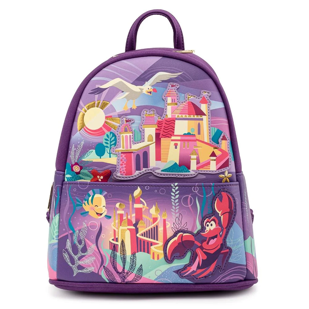 Loungefly Disney Ariel Castle Collection Mini Backpack Bild 1