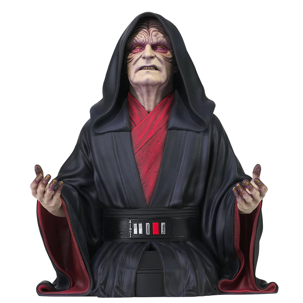 Gentle Giant Star Wars: The Rise Of Skywalker Emperor Palpatine 1/6 Scale Bust Bild 1