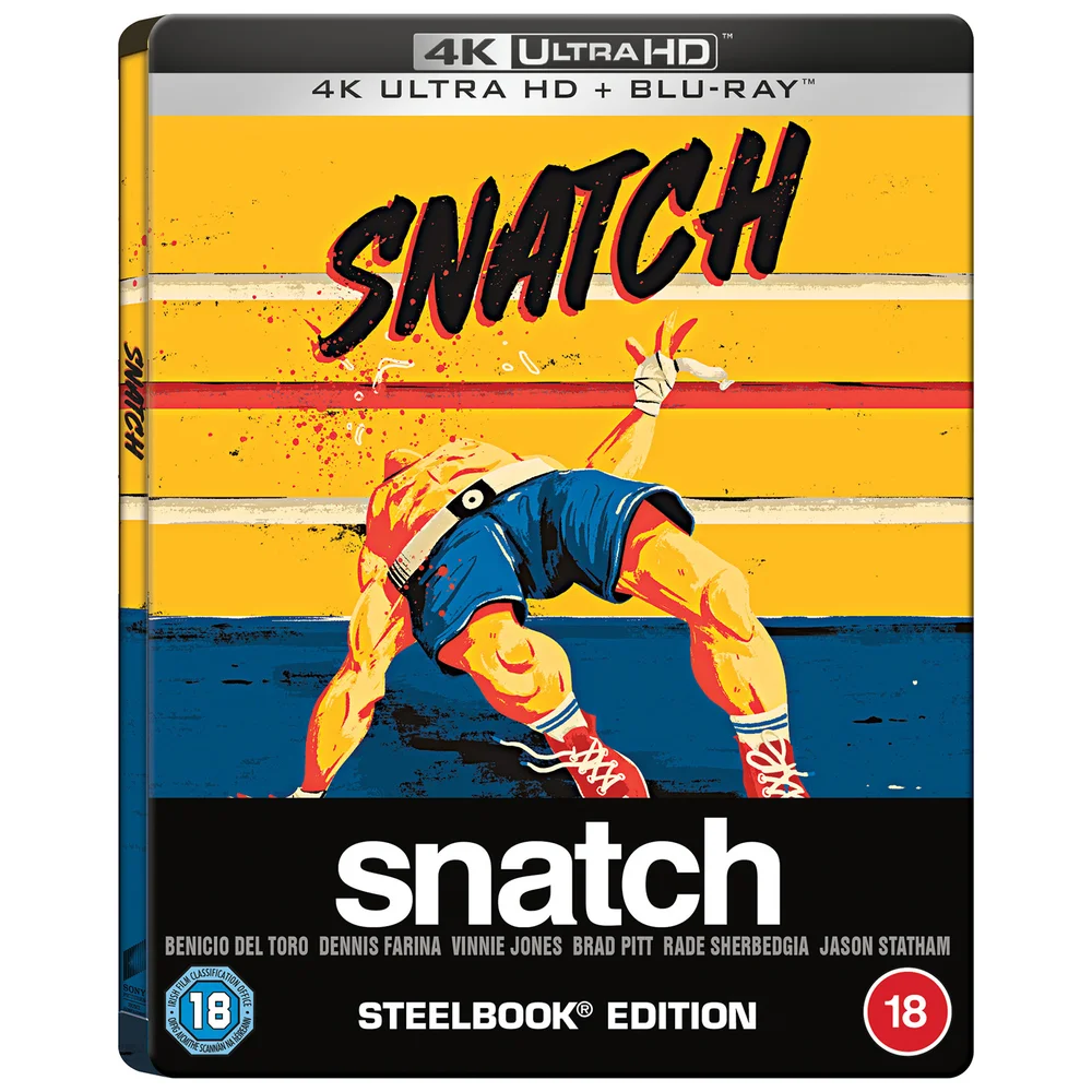 Snatch (2000) - Zavvi Exklusive 20th Anniversary 4K Ultra HD Steelbook (Inklusive Blu-ray) Bild 1