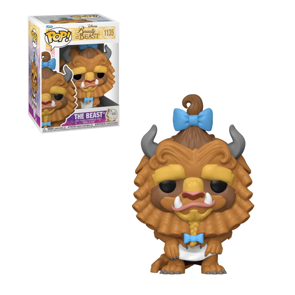 Disney Beauty And The Beast Beast With Curls Funko Pop! Vinyl Bild 1