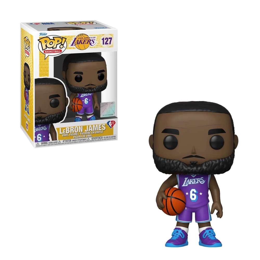 NBA Los Angeles Lakers LeBron James Funko Pop Vinyl Bild 1