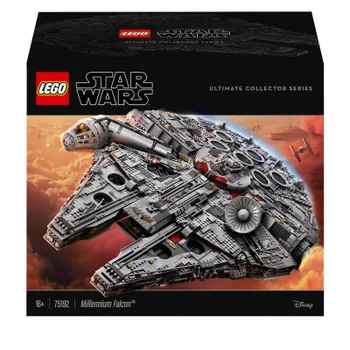 LEGO 75192 Star Wars Millenium Falcon großes Bauset für Teenager und Erwachsene
