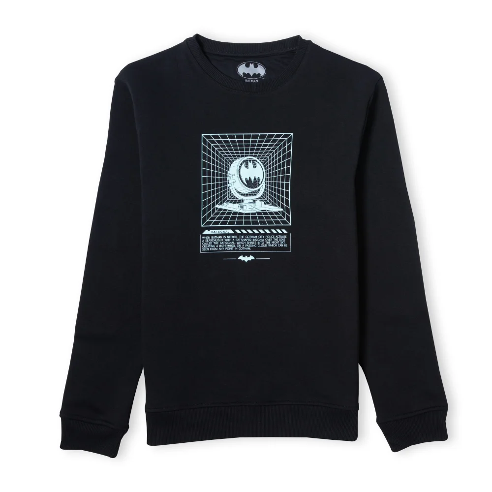 Batman Batsignal Unisex Sweatshirt - Black - S Bild 1