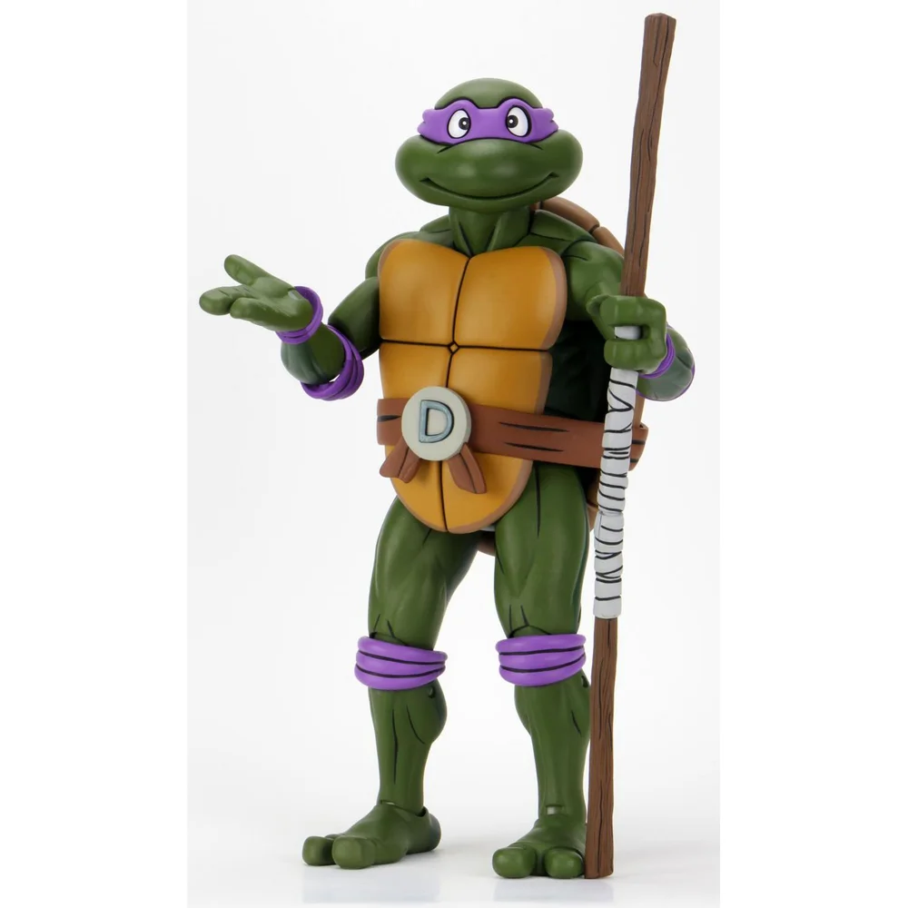 NECA TMNT Cartoon Giant-Sized Donatello Actionfigur im Maßstab 1:4 Teenage Mutant Ninja Turtles Bild 1