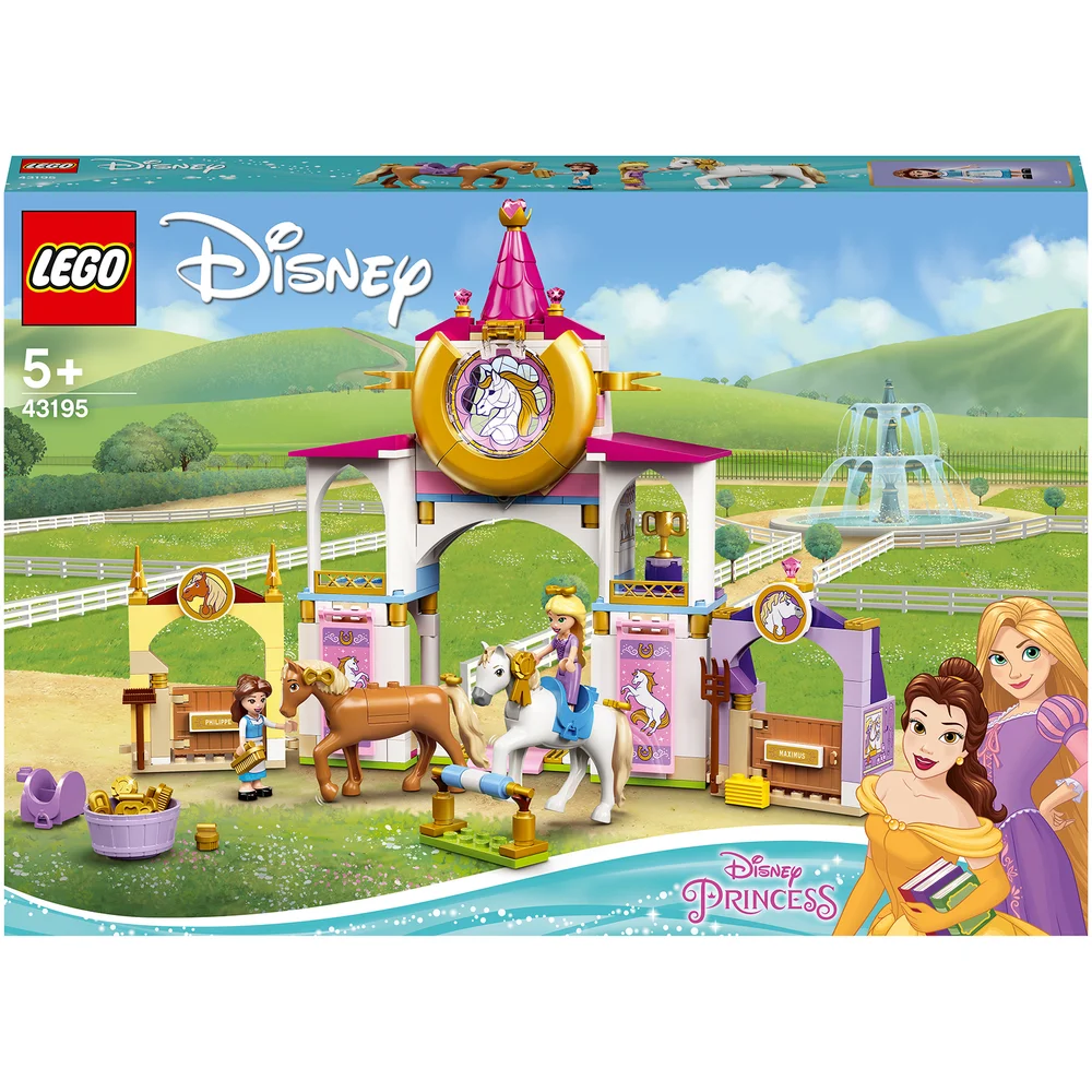 LEGO Disney Belle & Rapunzel's Royal Stables Horse Toy (43195) Bild 1