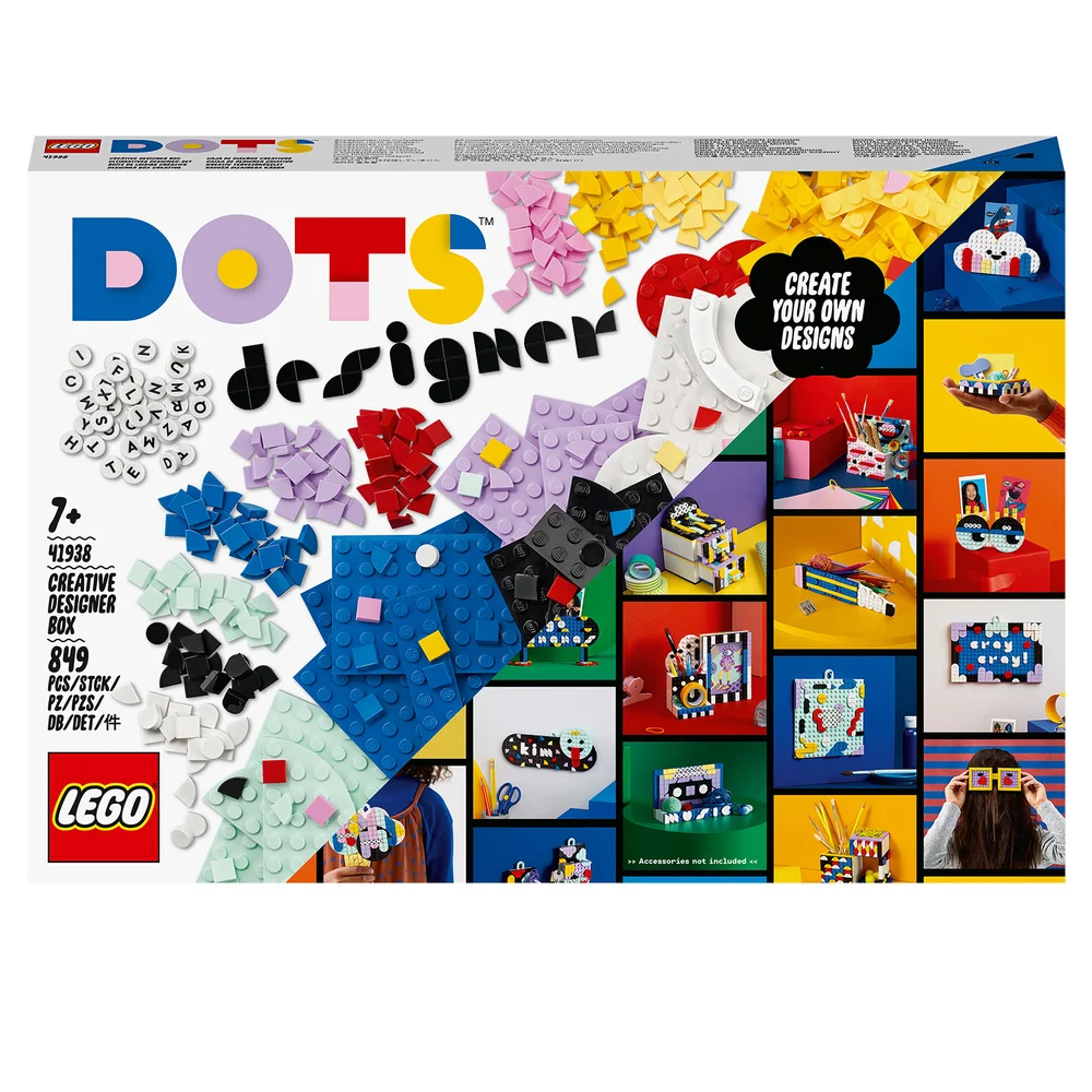 LEGO DOTS: Creative Designer Box Lots of Extra DOTS: Set (41938) Bild 1
