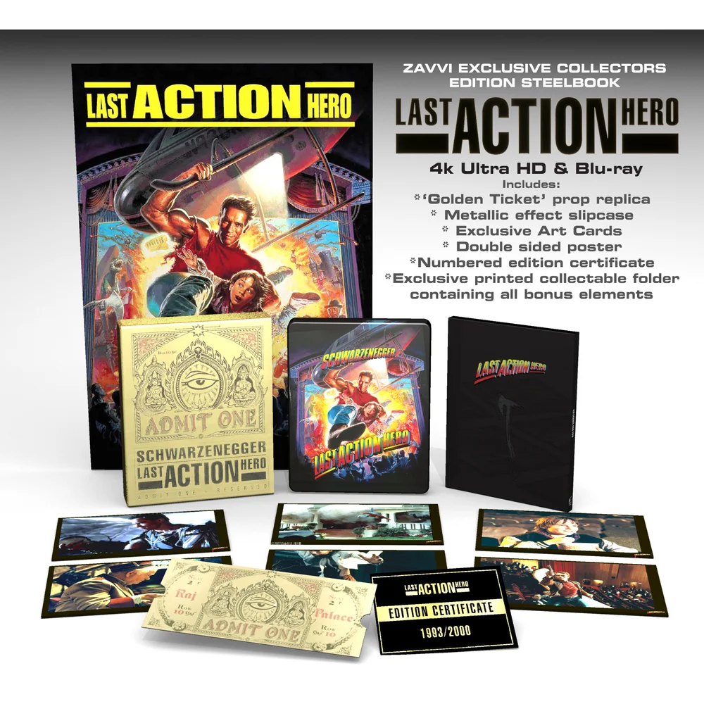 Last Action Hero - 4K Ultra HD Zavvi Exclusive Collector’s Edition Steelbook (Includes 2D Blu-ray) Bild 1