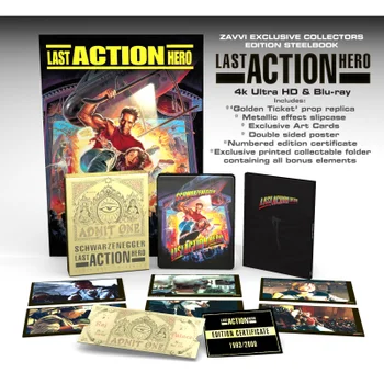 Last Action Hero - 4K Ultra HD Zavvi Exclusive Collector’s Edition Steelbook (Includes 2D Blu-ray)